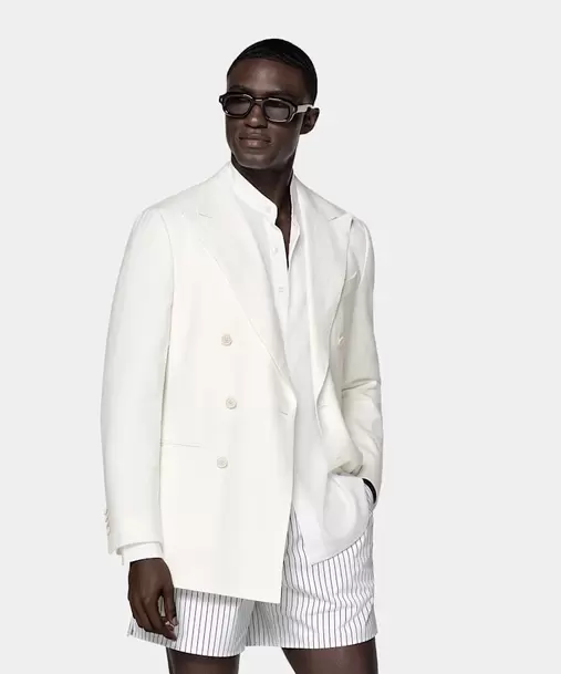 Off-White Tailored Fit Havana Suit Jacket