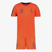 Dutchy tweedelige kinder sport set oranje blauw