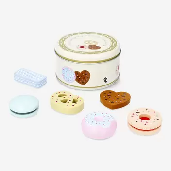 Wooden biscuits. 6 pcs