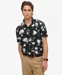Overhemd met korte mouwen en print