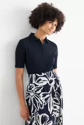 Poloshirt - regular fit - gestreept