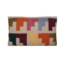 Sierkussen Block Multi 30x50cm