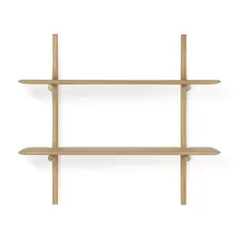 Wandplank PI eiken 2 planken