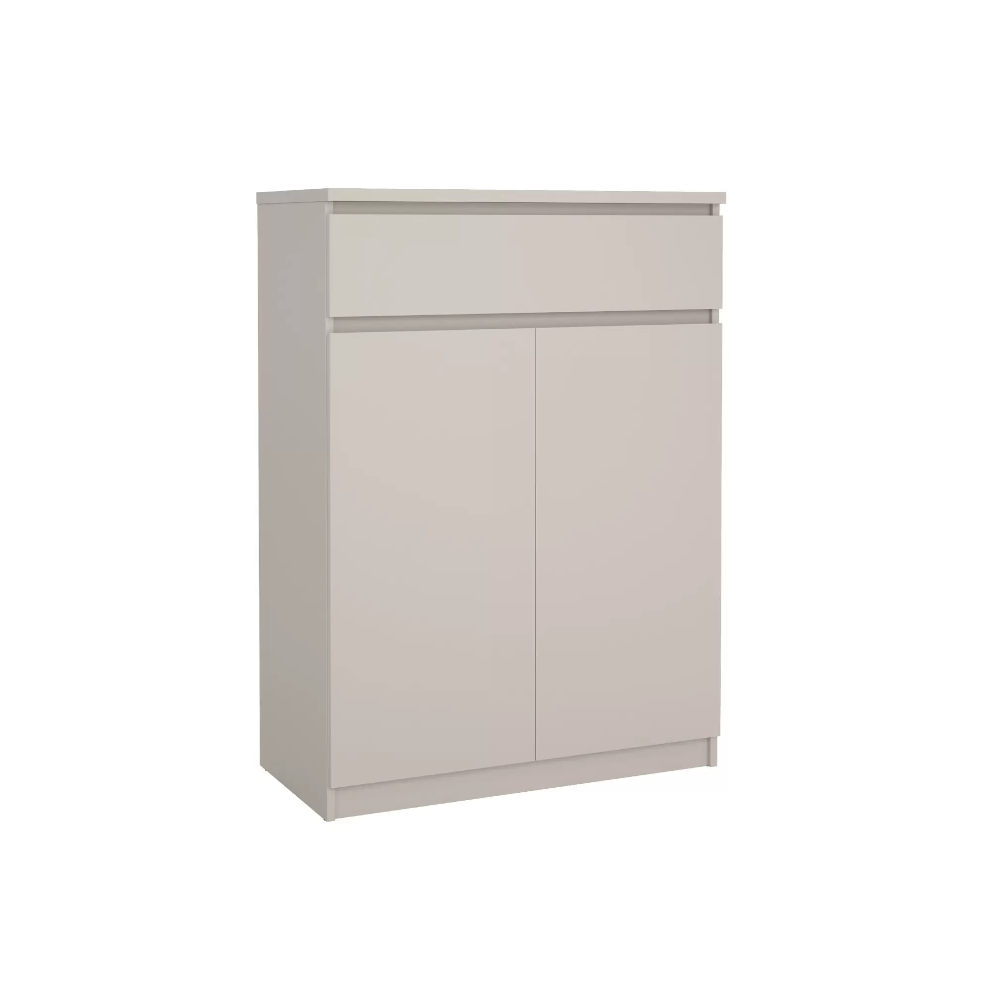 Schoenenkast Luna Taupe - 81x112x40 cm
