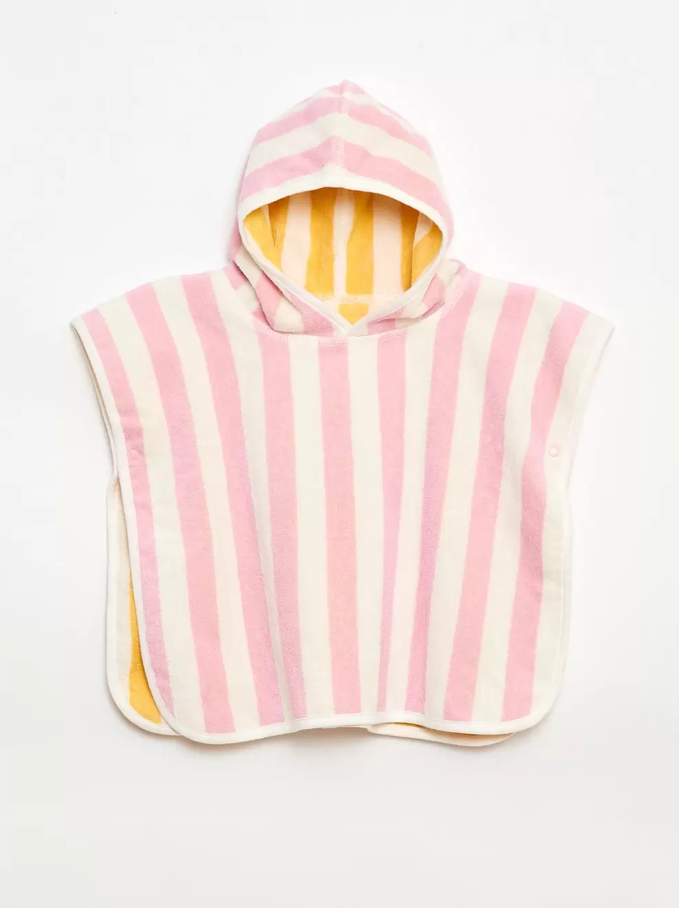 Omkeerbare badcape van badstof