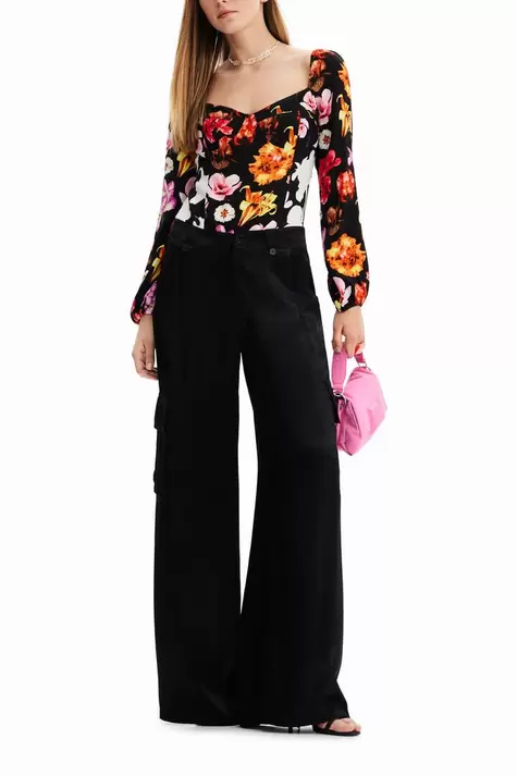 Gebloemde body M. Christian Lacroix