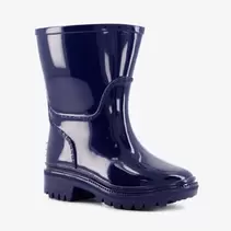 Blauwe kinder regenlaarzen