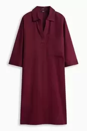 Linnen jurk - straight fit