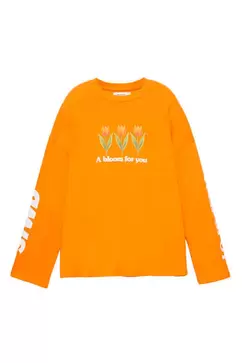 Oranje tulpen Koningsdag T-shirt