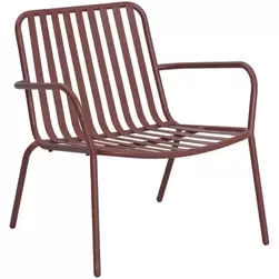 Loungestoel Vence - bordeaux - 68x65x65 cm