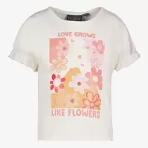 TwoDay meisjes T-shirt met opdruk wit