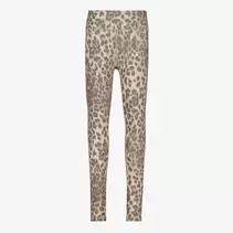 Osaga meisjes sportlegging met panterprint beige