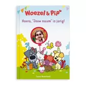 Boek "Woezel en Pip is jarig!" personaliseren