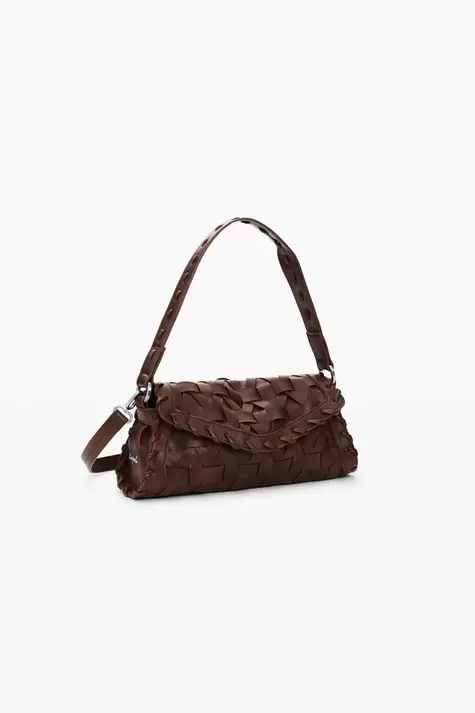 Kleine gevlochten tas