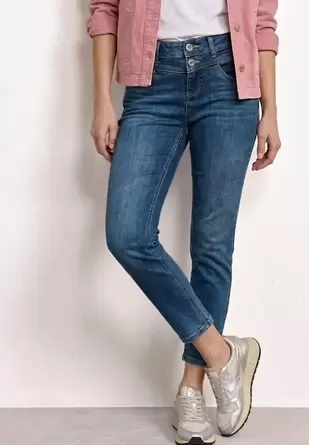 Mid Waist Slim Legs jeans in Slim Fit
