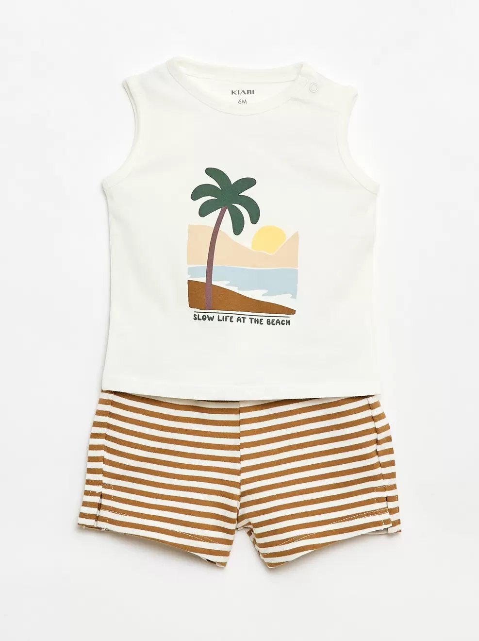 2-delige set: top + short