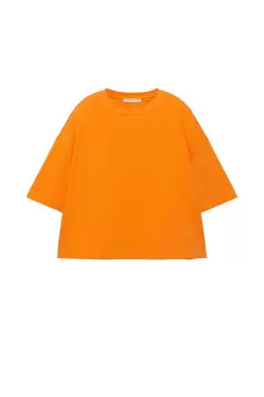 Boxy T-shirt met korte mouwen