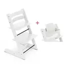 Tripp Trapp kinderstoel + babyset wit