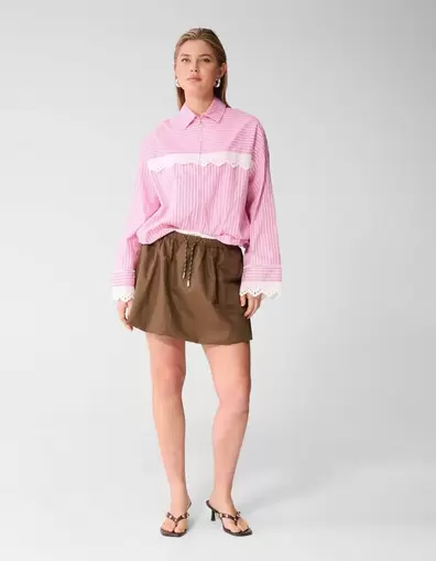 Cargo Balloon Mini Rok Bruin