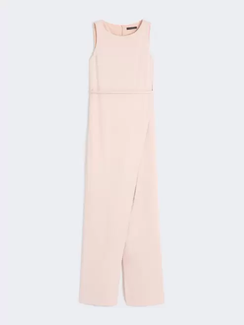 Stretch envers satin jumpsuit