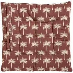 Zitkussen Palmer - bruin - 40x40 cm