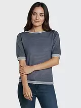 Trui met een boothals