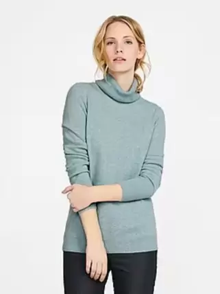 Coltrui van 100% kasjmier met lange mouwen