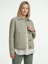 Jas gemaakt van een gebonden wolmix