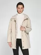 Waterafstotend jack met capuchon