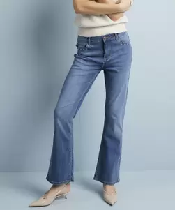 Flared fit jeans studs