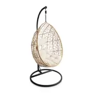 Hangstoel swing met standaard - naturel - ø104x200 cm