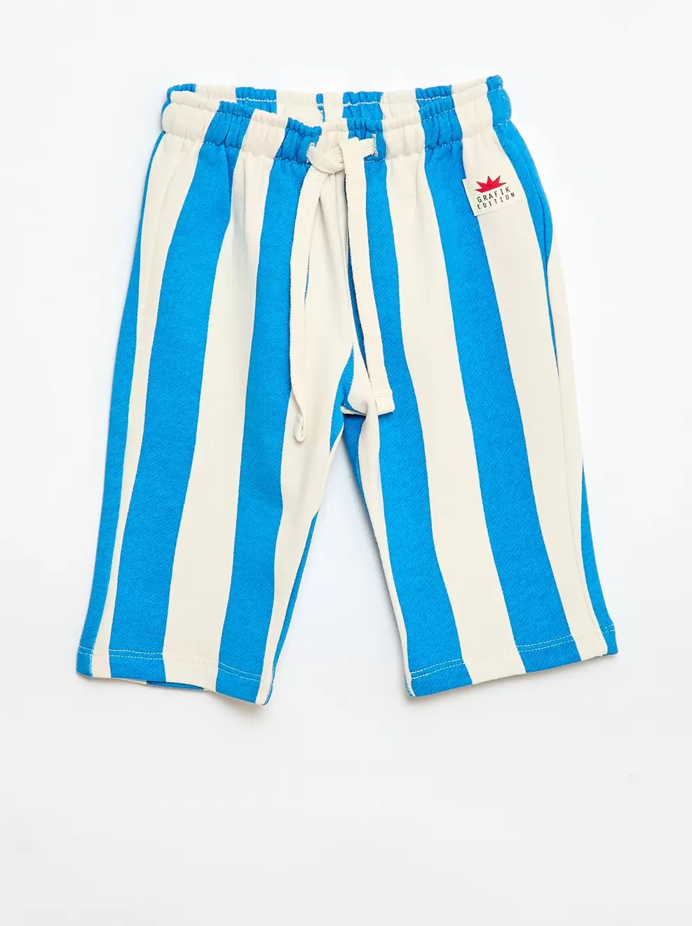 Wijde broek met motief