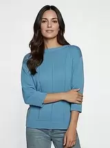 Trui met ronde hals van