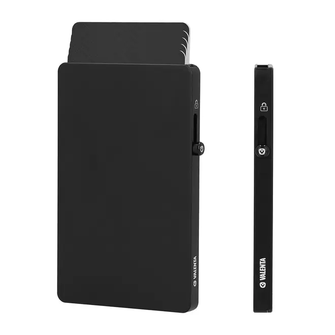 Cardprotector Aluminium MagSafe Thin - Zwart