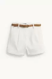 Short met riem - high waist