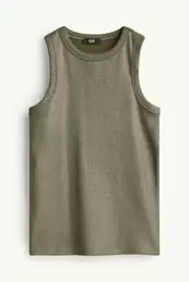 Top - glanzend - geribd