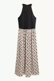 Fit & flare-jurk - met stippen