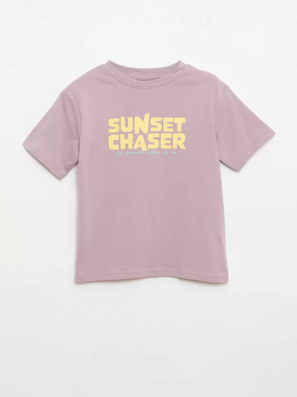 T-shirt met korte mouwen en print