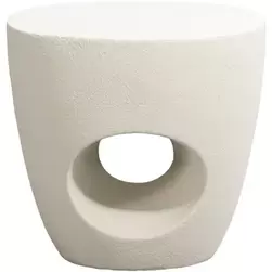 Tuinbijzettafel Corfu - zand - 46x50x40 cm