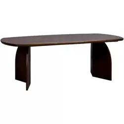 Eettafel Vik - walnoot - mangohout - 200x110 cm