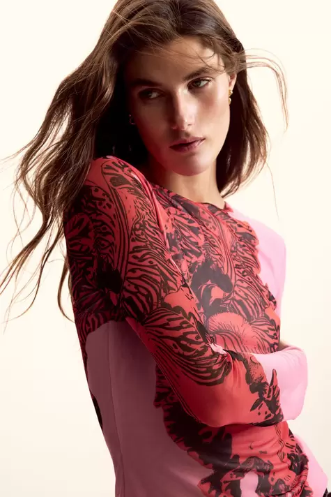 T-shirt ontworpen door mr. Christian Lacroix