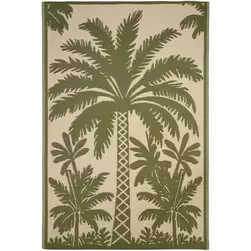 Buitenkleed Pallas - zand/groen - 160x230 cm