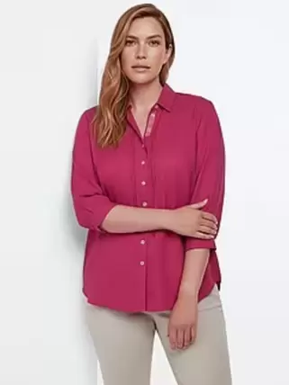 Blouse met 3/4-mouwen