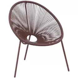 Loungestoel Formentera - bordeaux rood