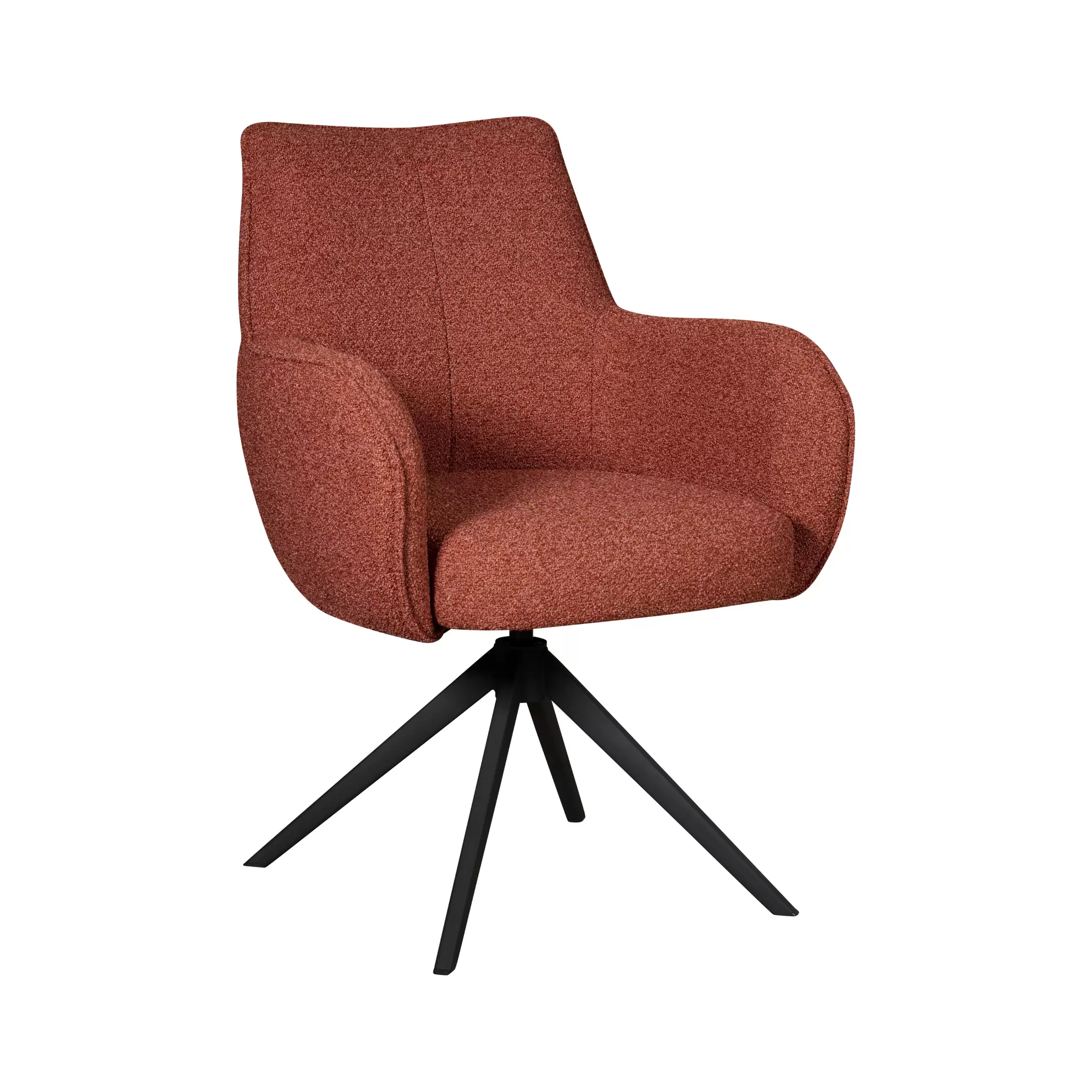 Draaibare Eetkamerstoel Tumba Steenrood