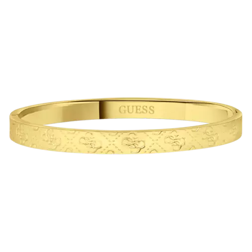 Guess stainless steel goldplated bangle voor dames