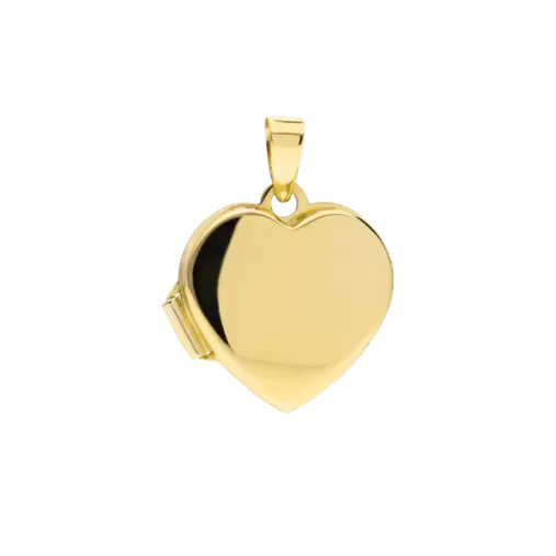9 karaat hanger hart medaillon