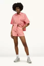 Short - mid waist - gestreept