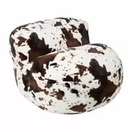 Sofa the cow - koeienprint - ø95x65 cm