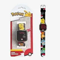 Pokemon horloge met ledverlichting
